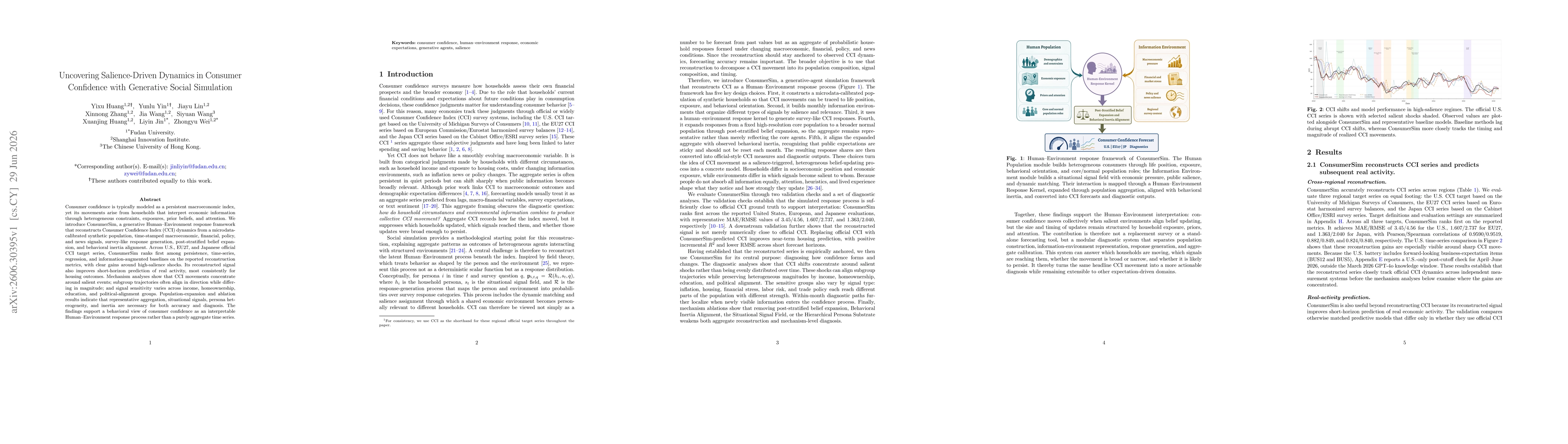 Thumbnail for Uncovering Salience-Driven Dynamics in Consumer Confidence with Generative Social Simulation