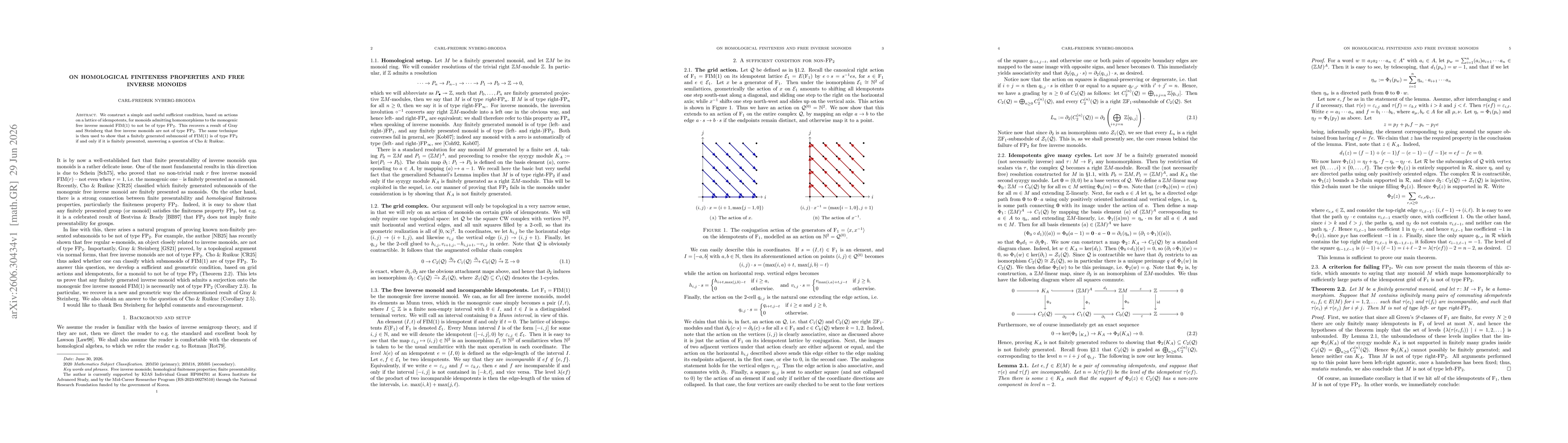 Thumbnail for On homological finiteness properties and free inverse monoids