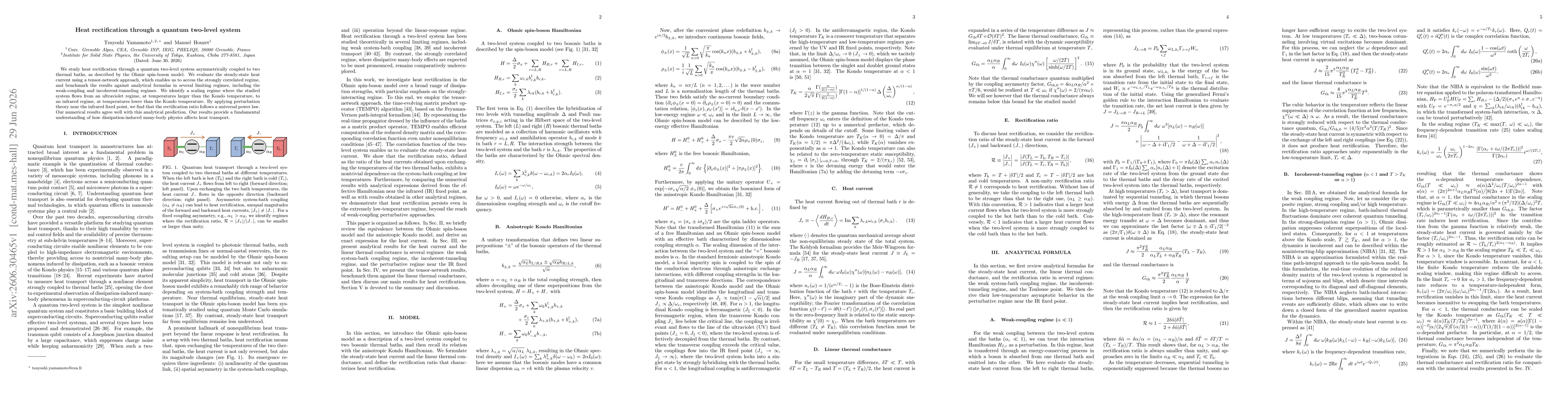 Thumbnail for Heat rectification through a quantum two-level system