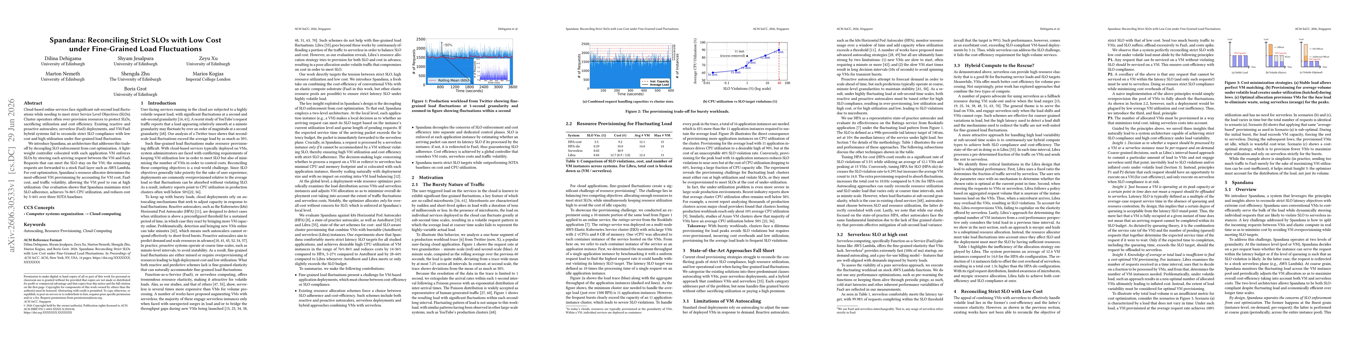 Thumbnail for Spandana: Reconciling Strict SLOs with Low Cost under Fine-Grained Load Fluctuations