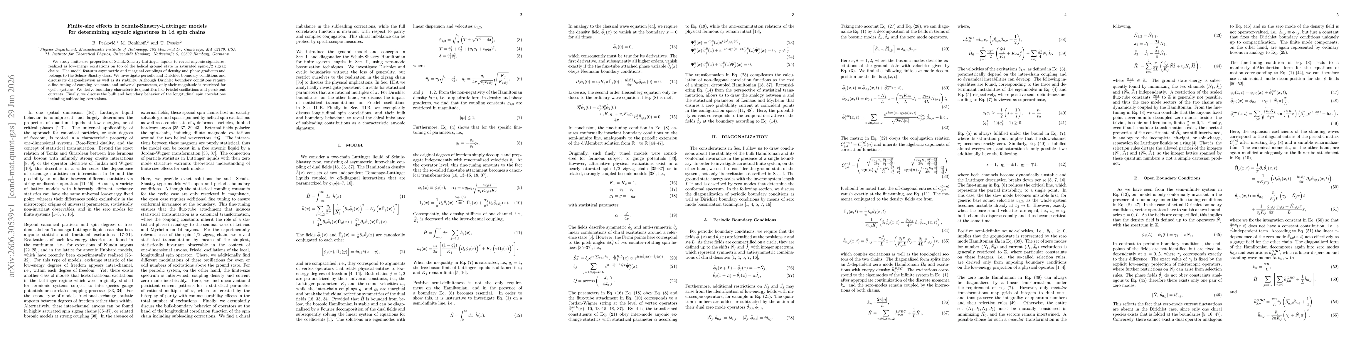 Thumbnail for Finite-size effects in Schulz-Shastry-Luttinger models for determining anyonic signatures in 1d spin chains