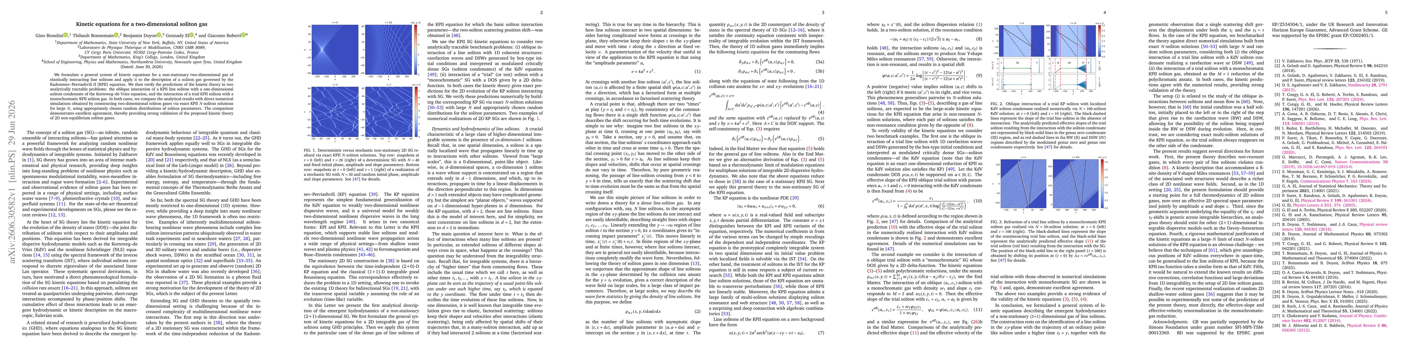 Thumbnail for Kinetic equations for a two-dimensional soliton gas