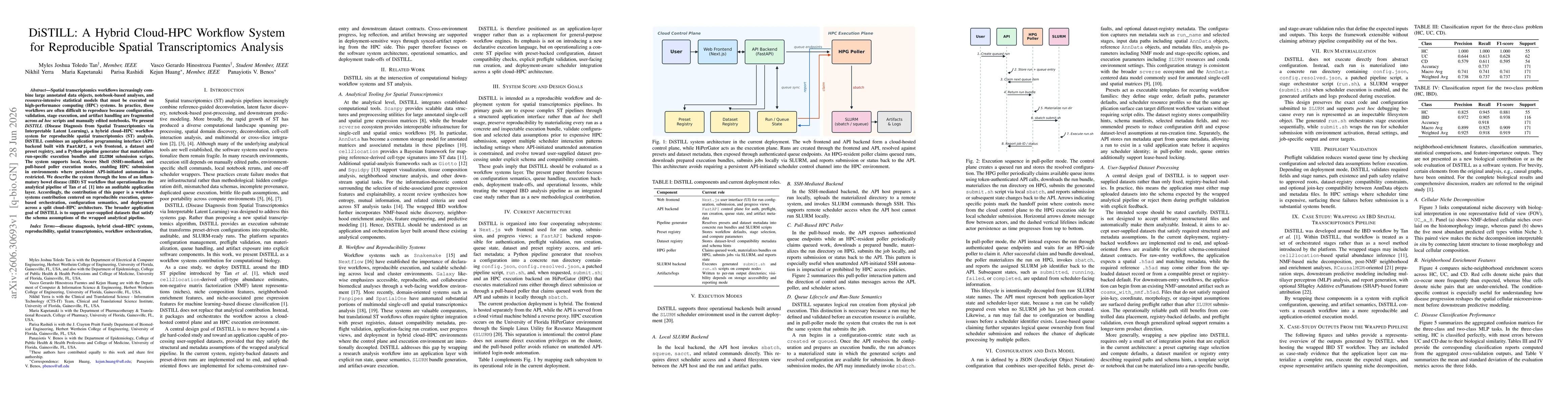 Thumbnail for DiSTILL: A Hybrid Cloud-HPC Workflow System for Reproducible Spatial Transcriptomics Analysis