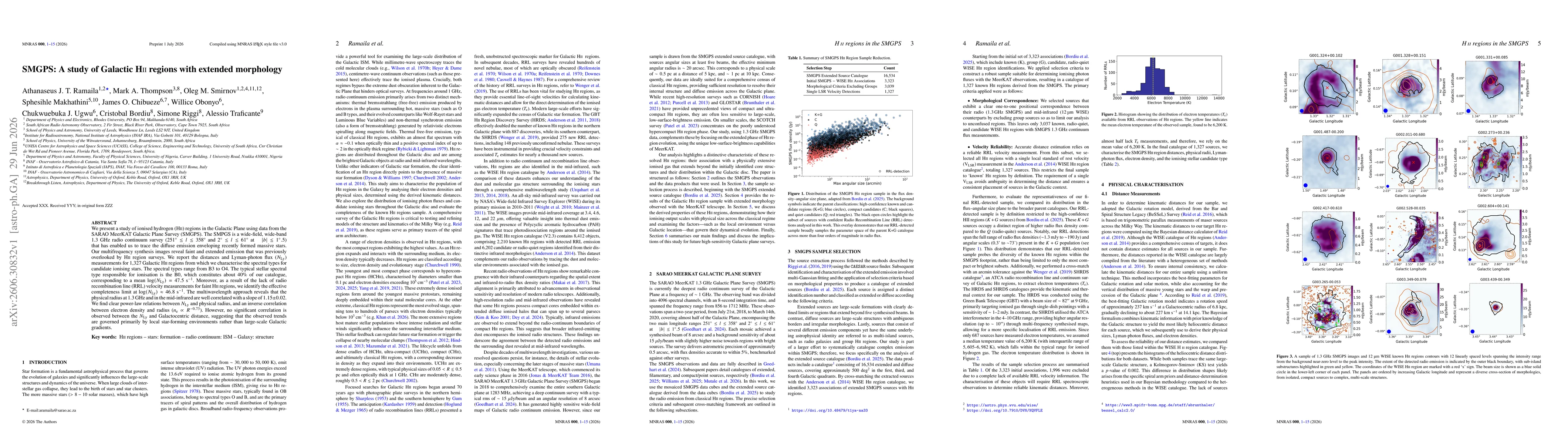 Thumbnail for SMGPS: A study of Galactic HII regions with extended morphology