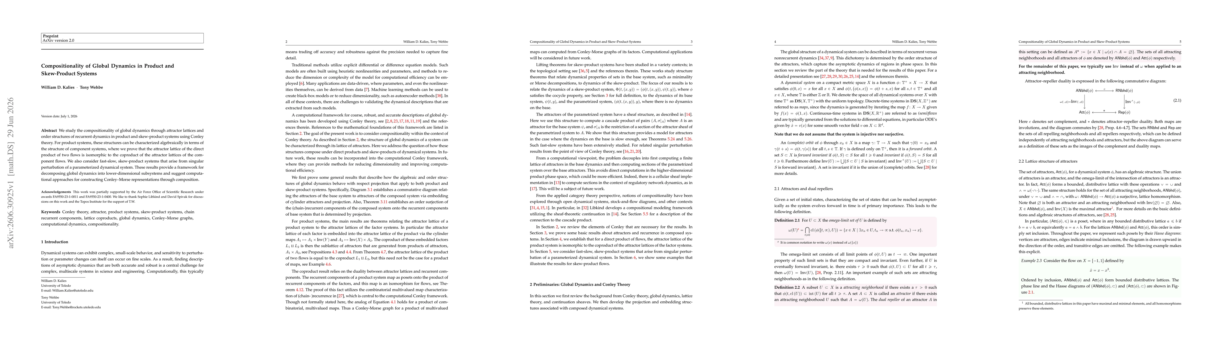 Thumbnail for Compositionality of Global Dynamics in Product and Skew-Product Systems
