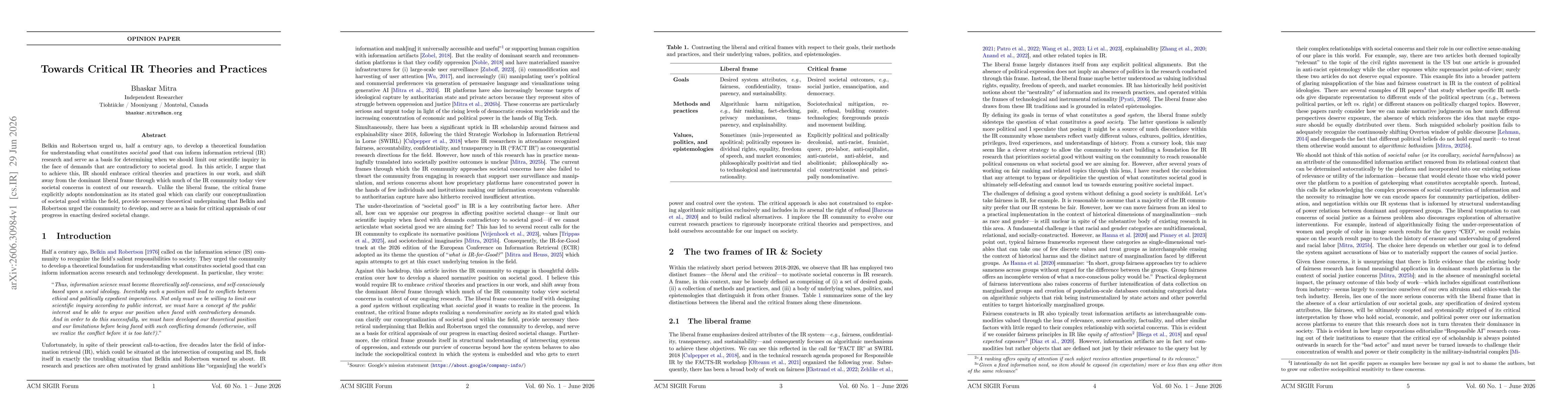 Thumbnail for Towards Critical IR Theories and Practices