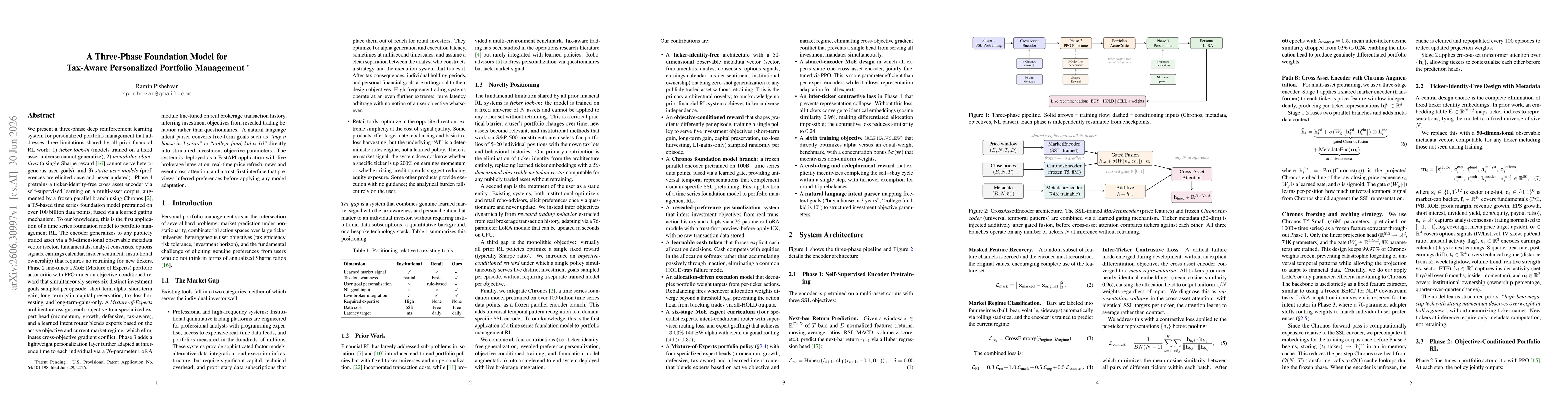Thumbnail for A Three-Phase Foundation Model for Tax-Aware Personalized Portfolio Management