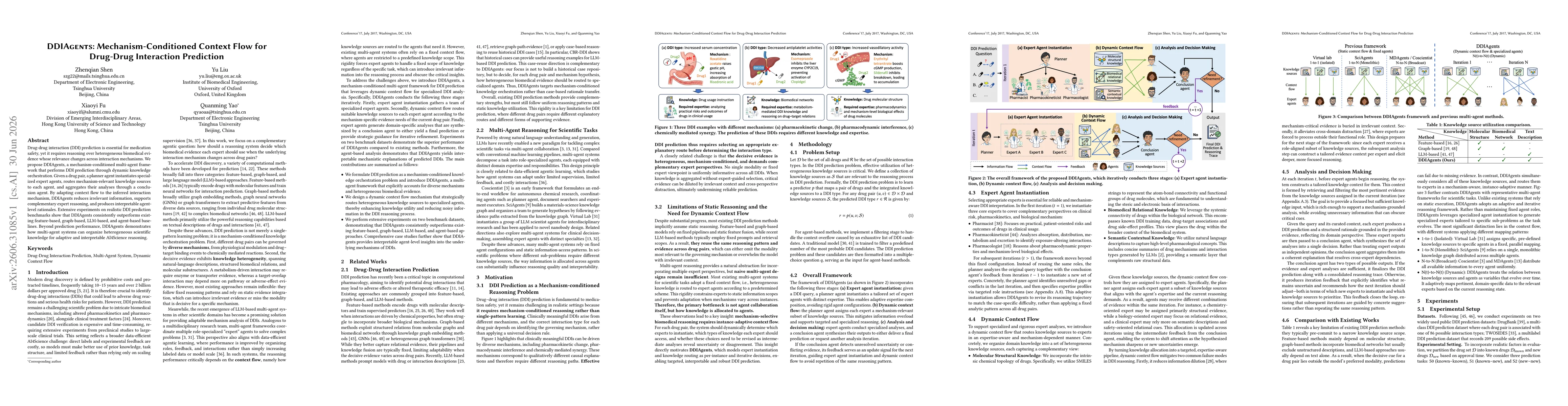 Thumbnail for DDIAgents: Mechanism-Conditioned Context Flow for Drug-Drug Interaction Prediction