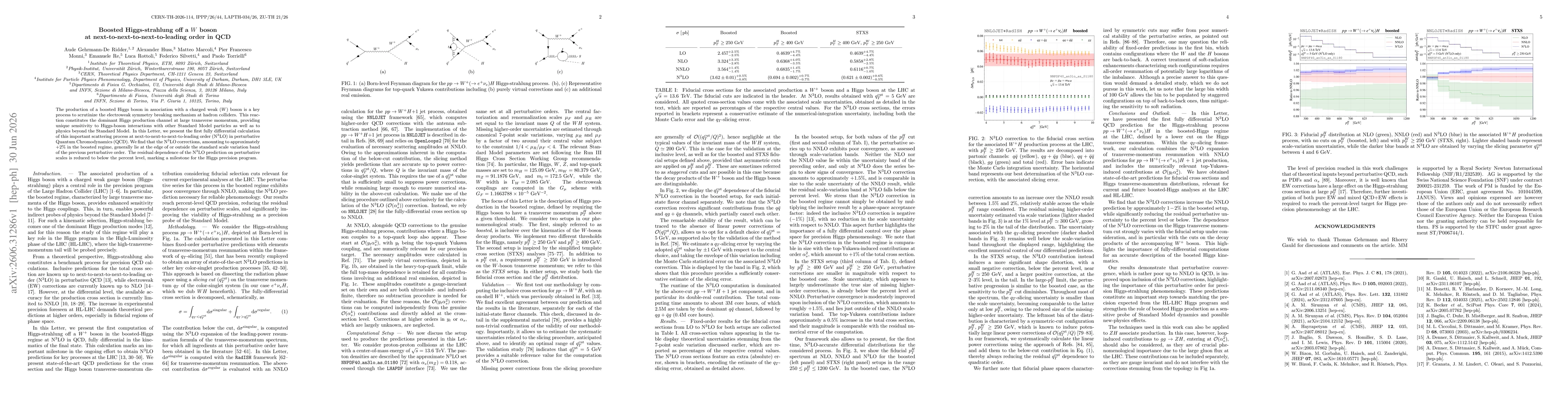 Thumbnail for Boosted Higgs-strahlung off a $W$ boson at next-to-next-to-next-to-leading order in QCD