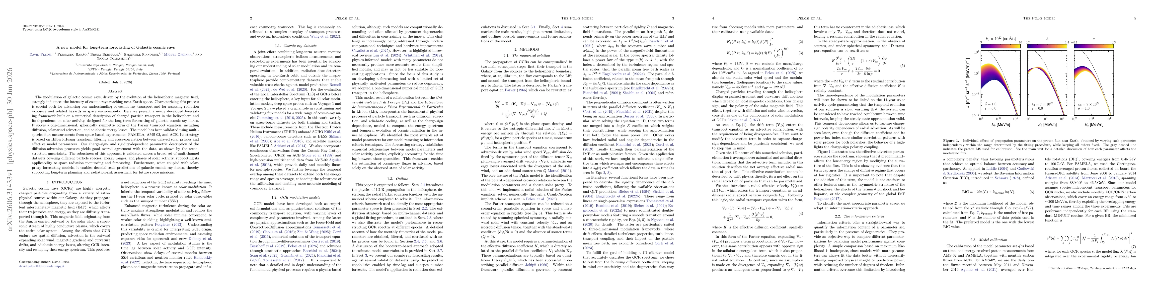 Thumbnail for A new model for long-term forecasting of Galactic cosmic rays