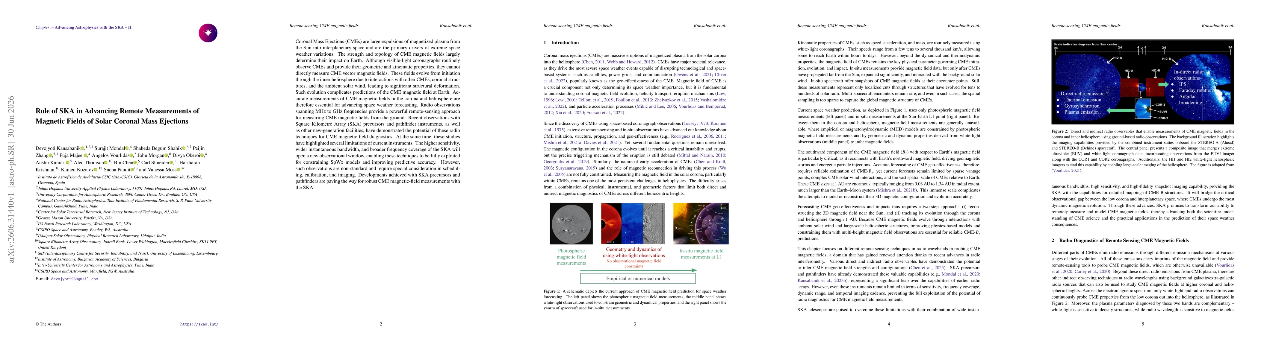Thumbnail for Role of SKA in Advancing Remote Measurements of Magnetic Fields of Solar Coronal Mass Ejections