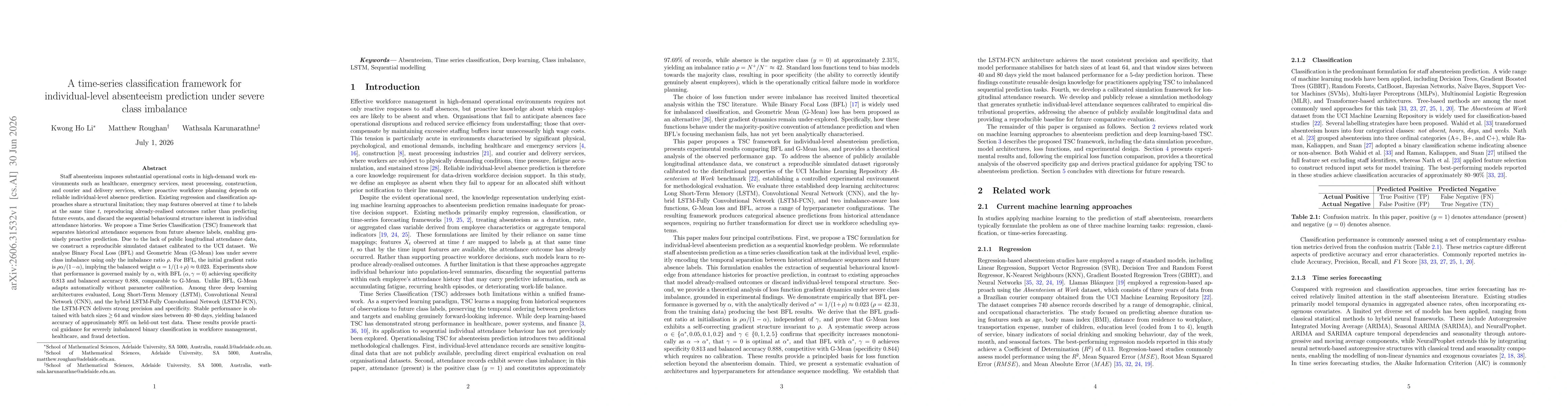 Thumbnail for A time-series classification framework for individual-level absenteeism prediction under severe class imbalance