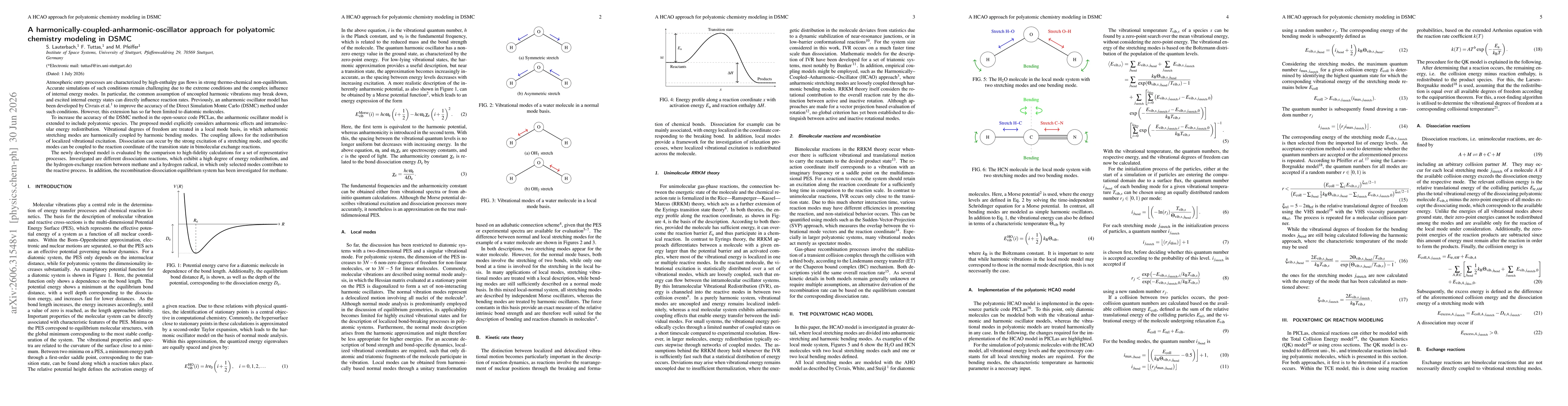 Thumbnail for A harmonically-coupled-anharmonic-oscillator approach for polyatomic chemistry modeling in DSMC