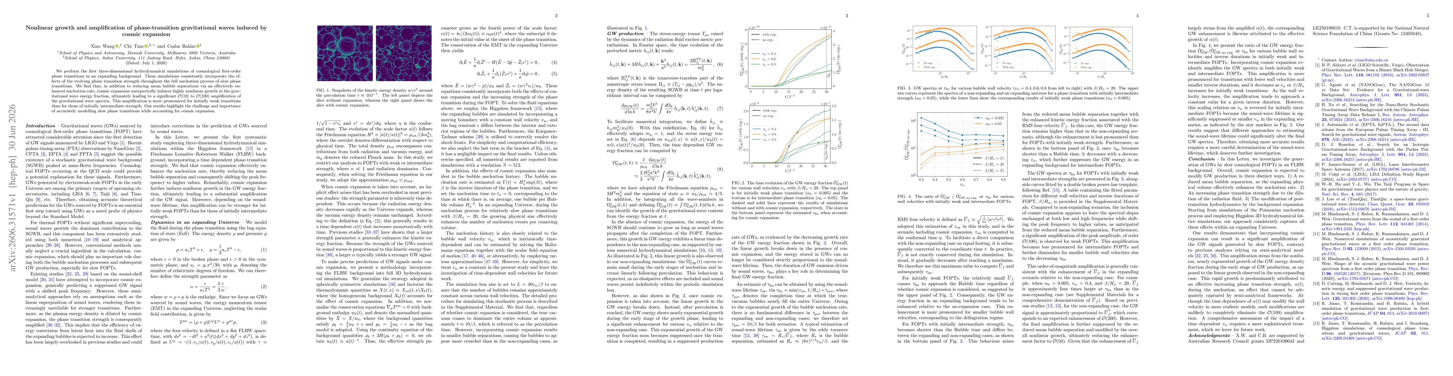 Thumbnail for Nonlinear growth and amplification of phase-transition gravitational waves induced by cosmic expansion