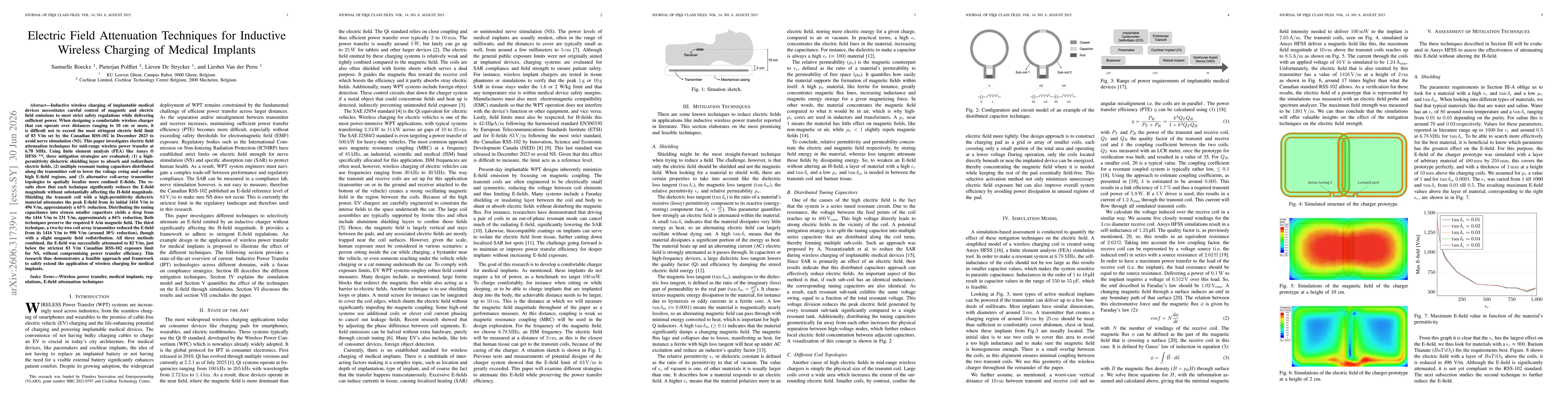 Thumbnail for Electric Field Attenuation Techniques for Inductive Wireless Charging of Medical Implants
