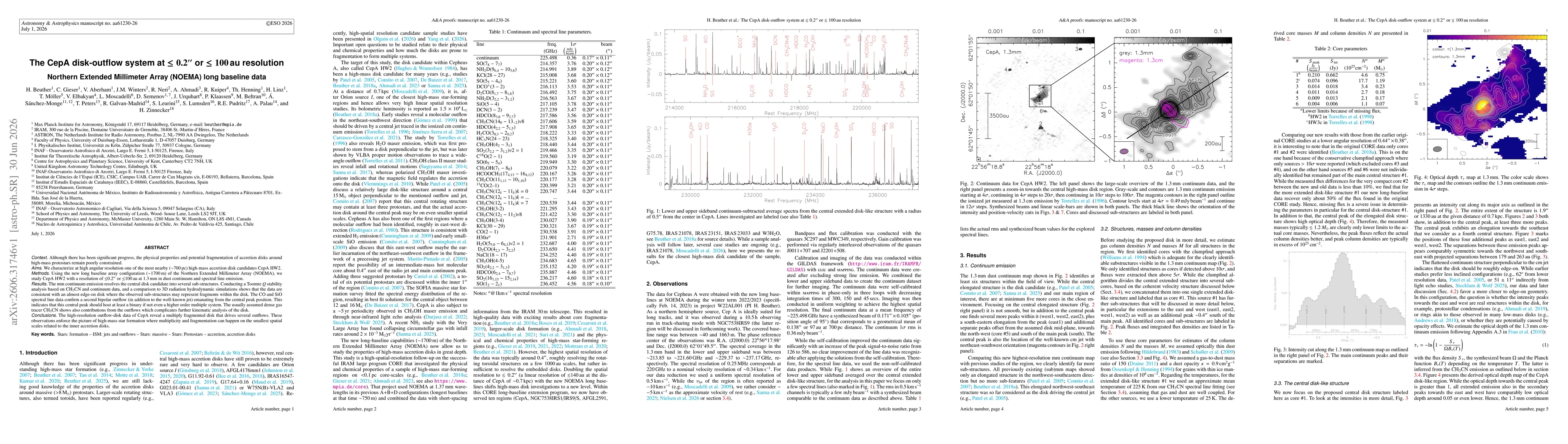 Thumbnail for The CepA disk-outflow system at <=0.2'' or <=100au resolution