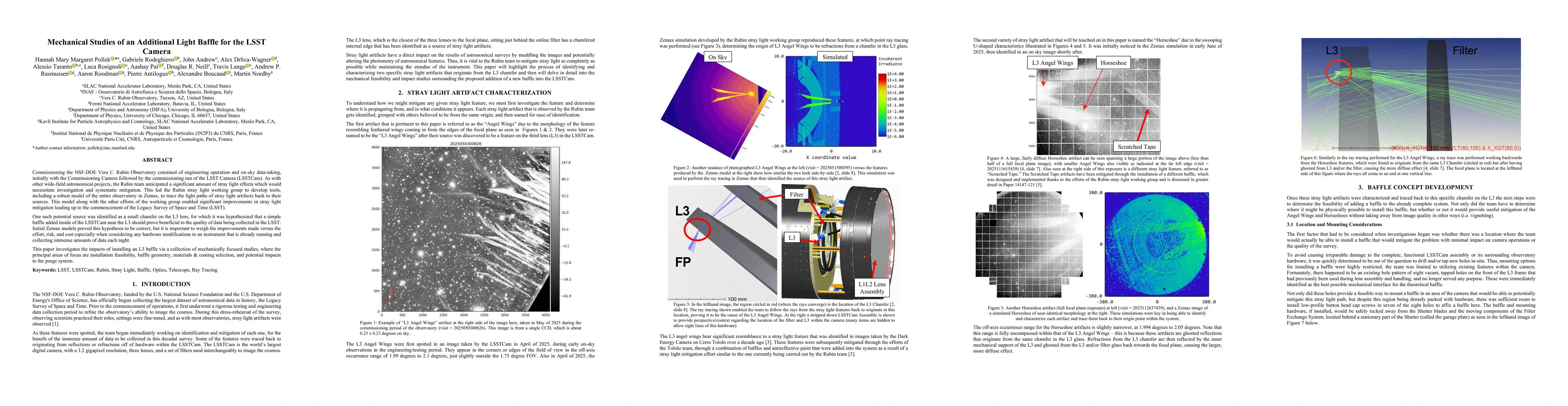 Thumbnail for Mechanical Studies of an Additional Light Baffle for the LSST Camera