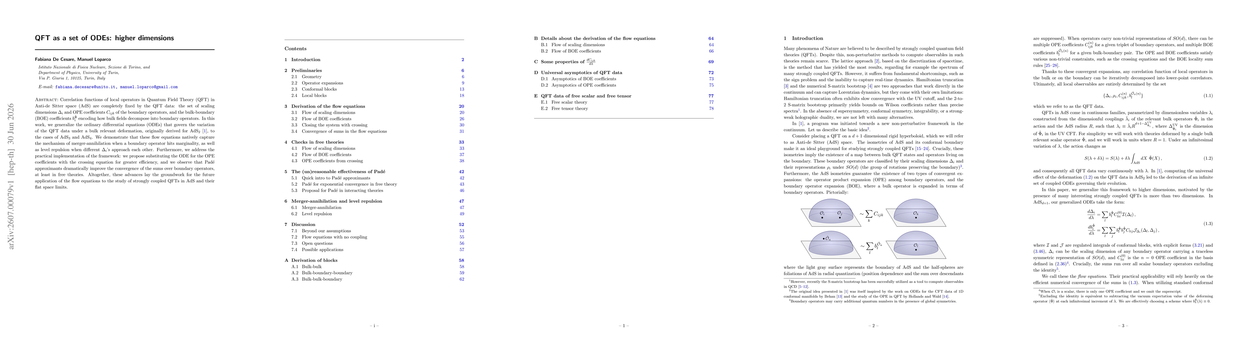 Thumbnail for QFT as a set of ODEs: higher dimensions