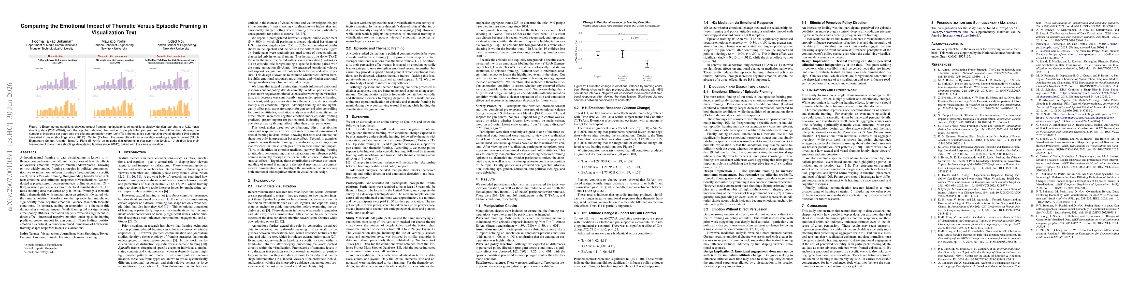 Thumbnail for Comparing the Emotional Impact of Thematic Versus Episodic Framing in Visualization Text