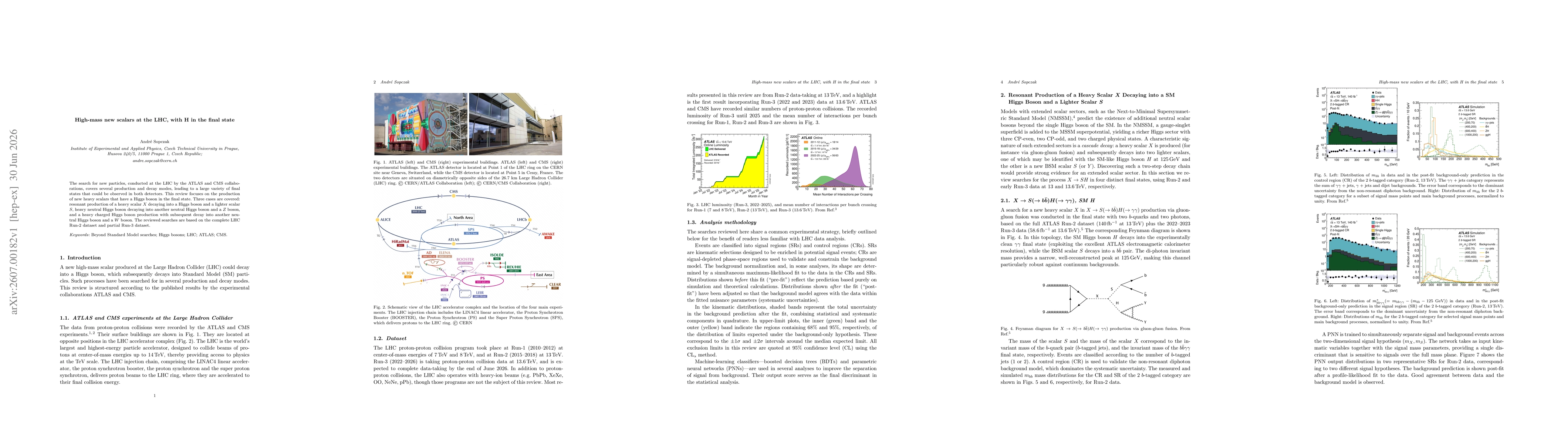Thumbnail for High-mass new scalars at the LHC, with H in the final state
