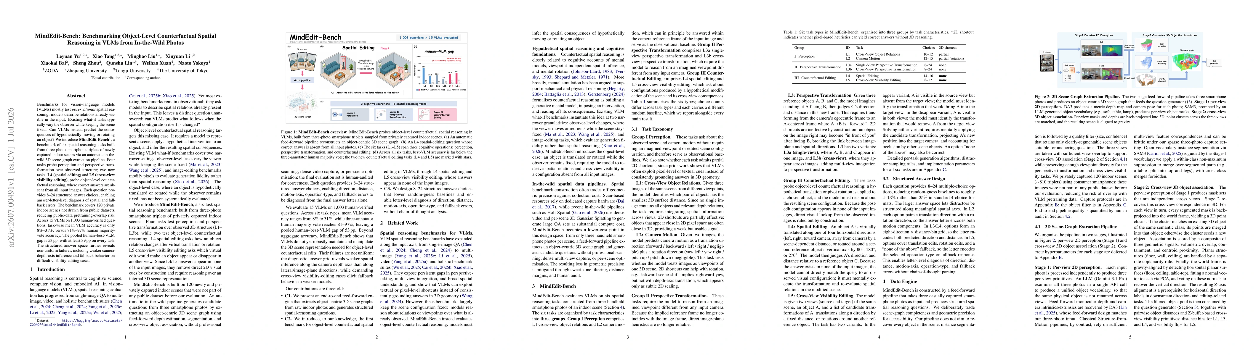Thumbnail for MindEdit-Bench: Benchmarking Object-Level Counterfactual Spatial Reasoning in VLMs from In-the-Wild Photos