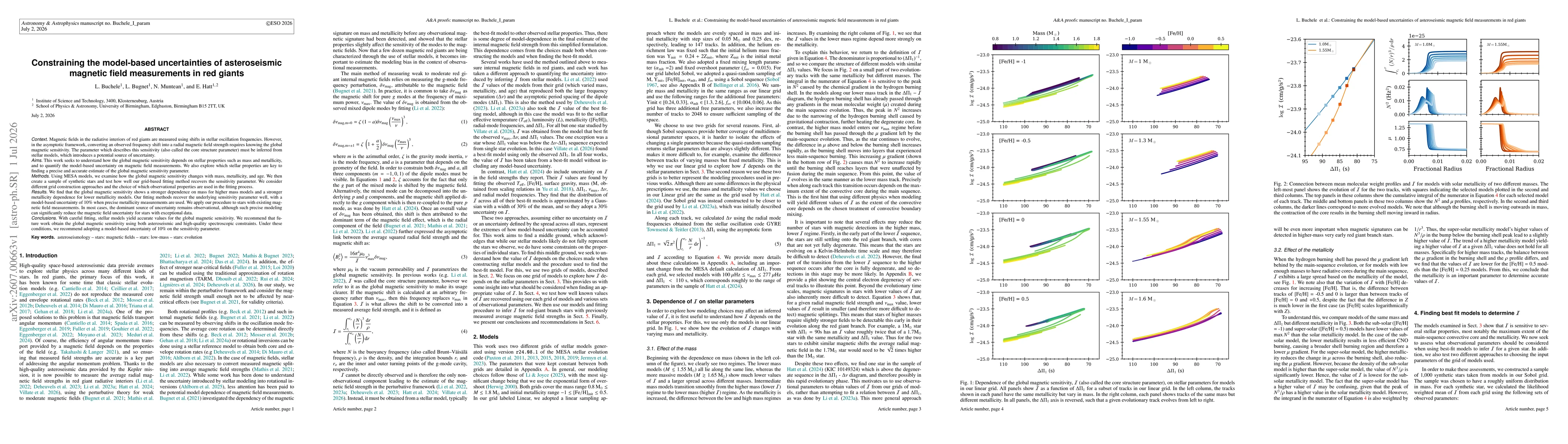 Thumbnail for Constraining the model-based uncertainties of asteroseismic magnetic field measurements in red giants