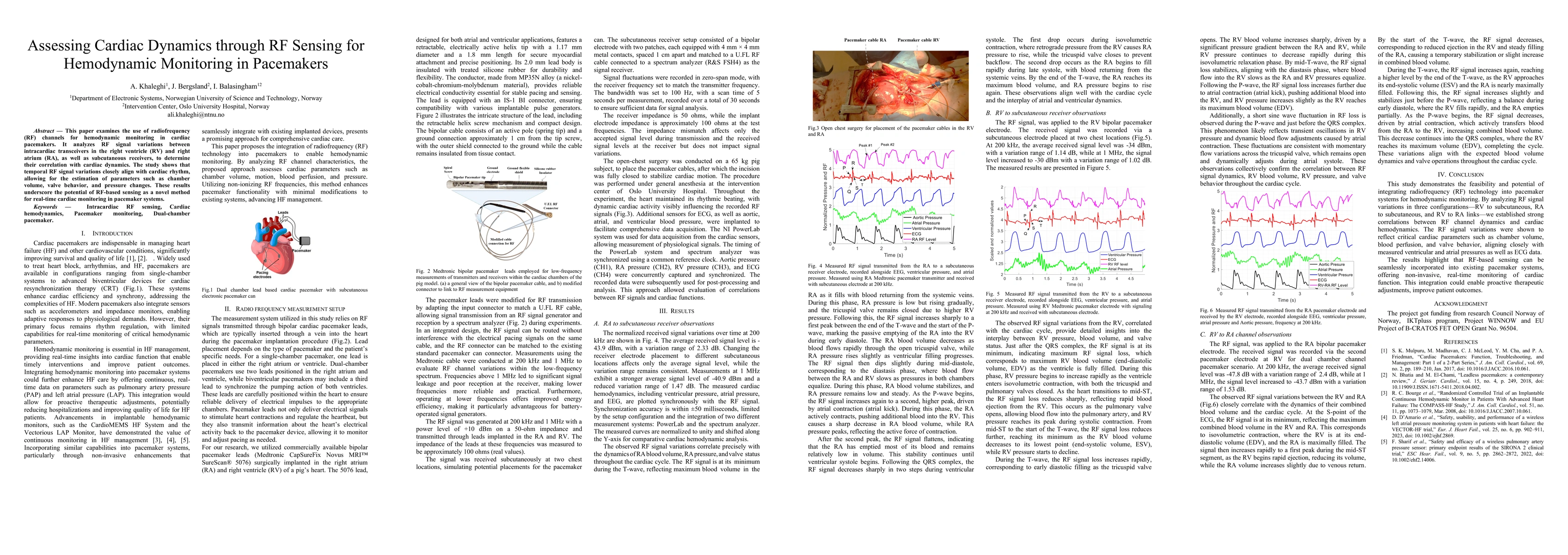 Thumbnail for Assessing Cardiac Dynamics through RF Sensing for Hemodynamic Monitoring in Pacemakers
