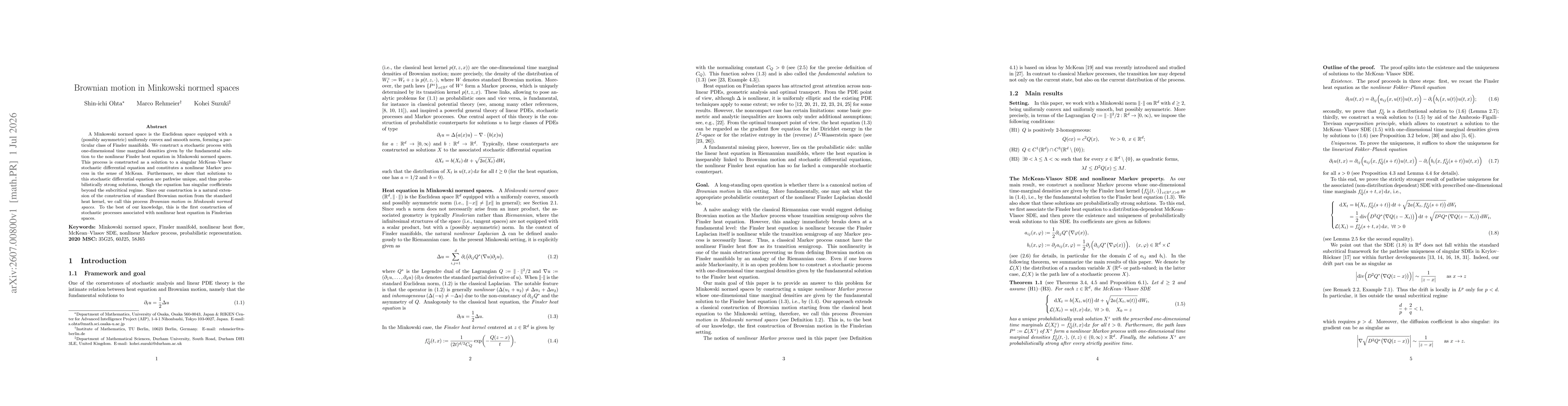 Thumbnail for Brownian motion in Minkowski normed spaces
