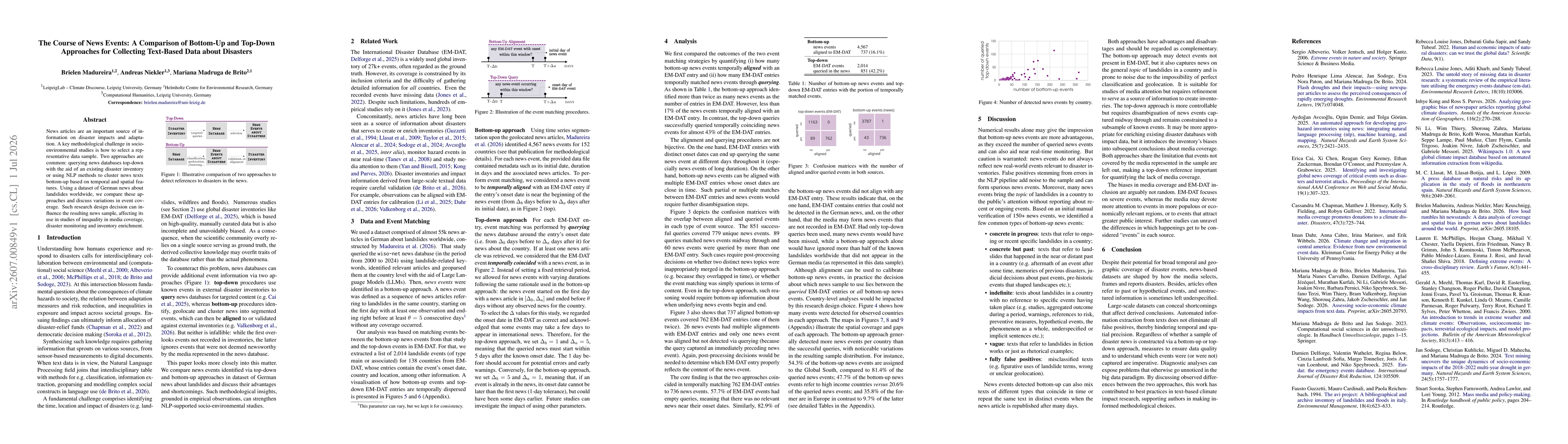 Thumbnail for The Course of News Events: A Comparison of Bottom-Up and Top-Down Approaches for Collecting Text-Based Data about Disasters
