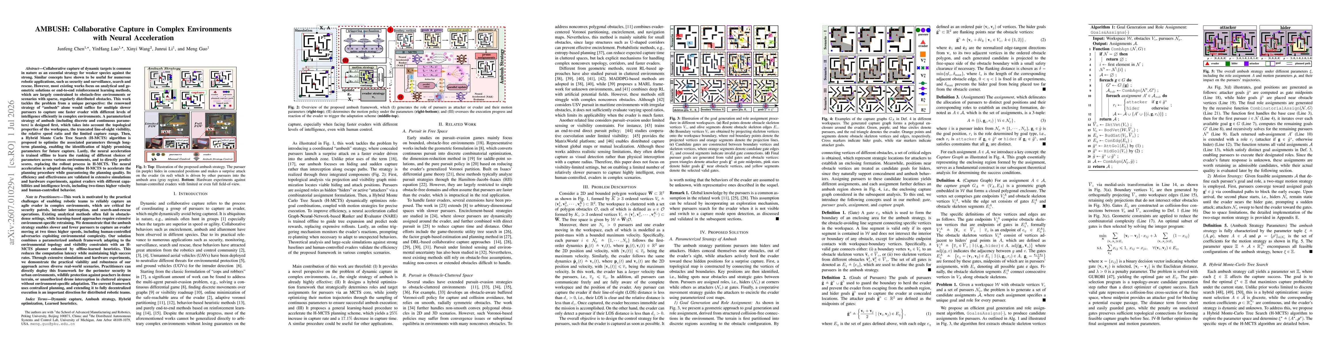 Thumbnail for AMBUSH: Collaborative Capture in Complex Environments with Neural Acceleration