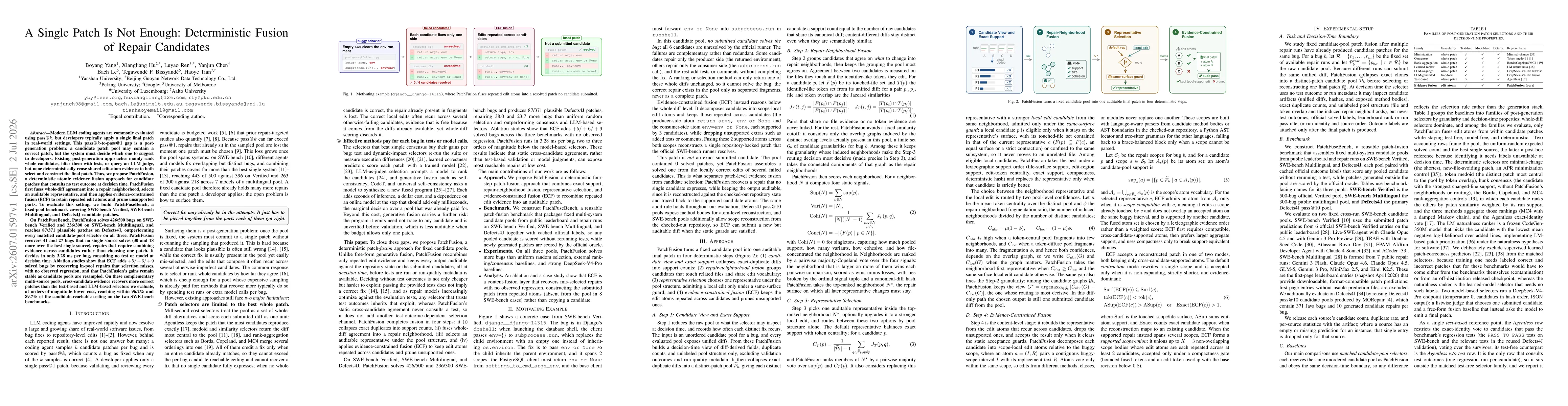 Thumbnail for A Single Patch Is Not Enough: Deterministic Fusion of Repair Candidates