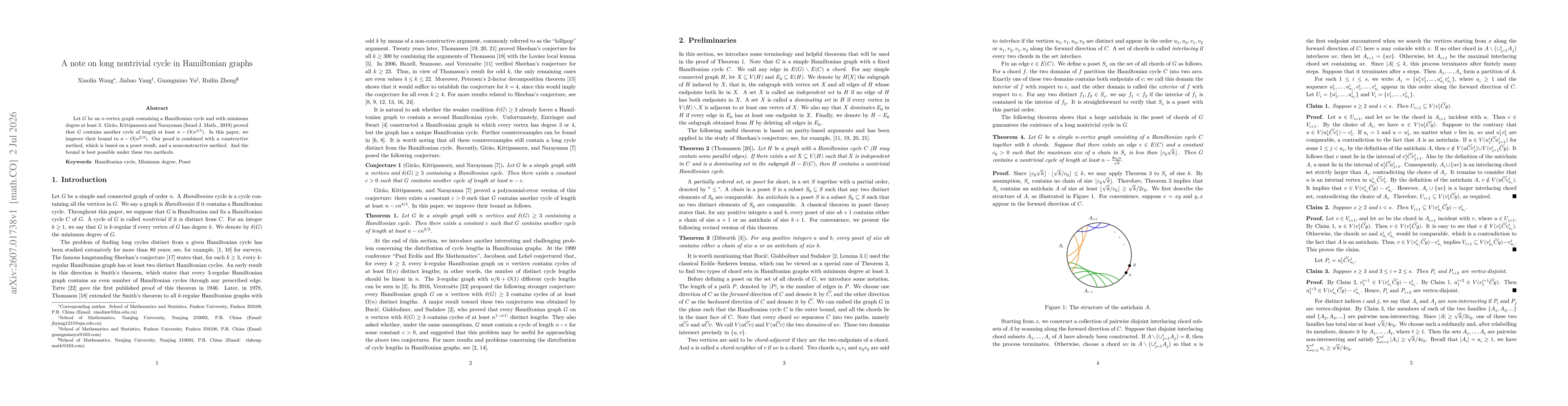Thumbnail for A note on long nontrivial cycle in Hamiltonian graphs