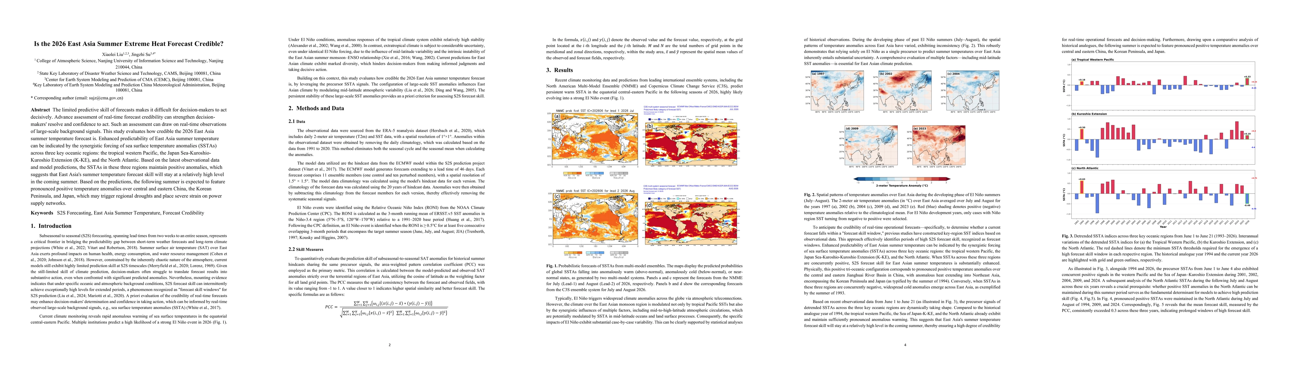 Thumbnail for Is the 2026 East Asia Summer Extreme Heat Forecast Credible?