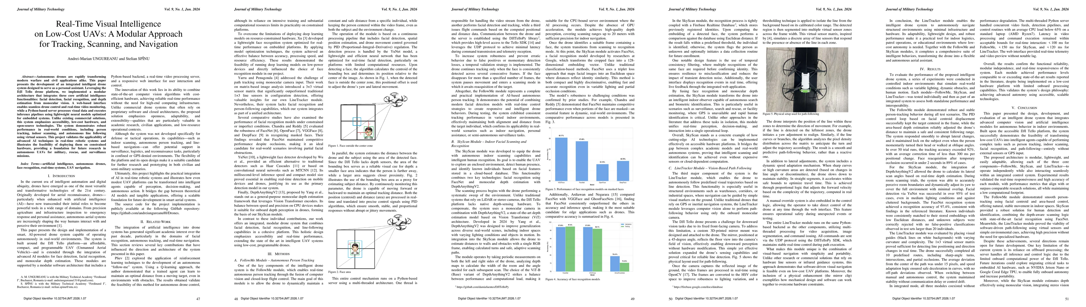 Thumbnail for Real-Time Visual Intelligence on Low-Cost UAVs: A Modular Approach for Tracking, Scanning, and Navigation