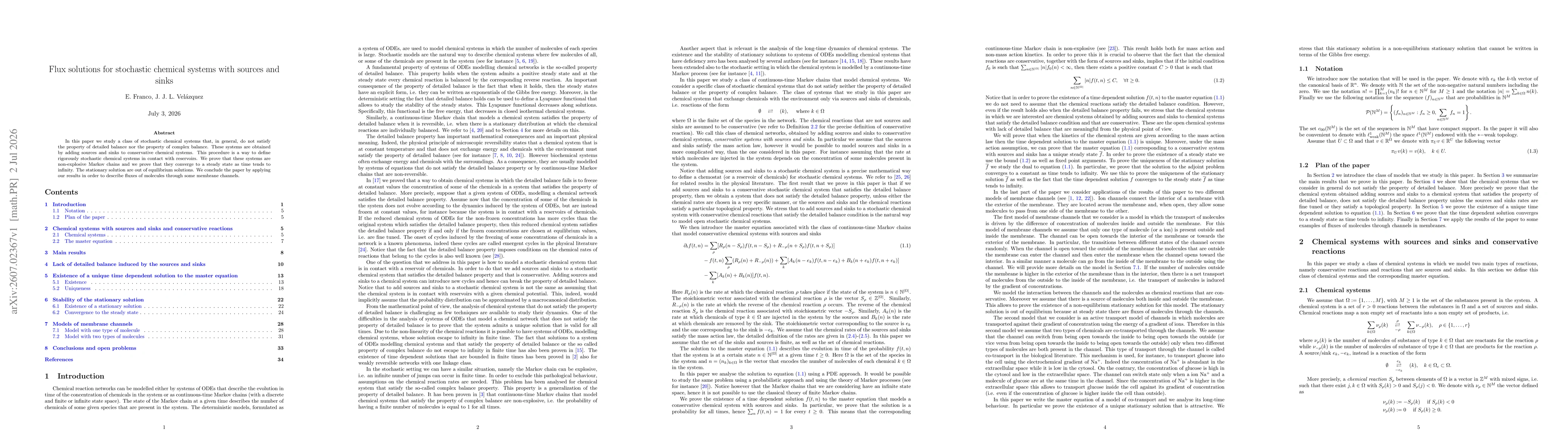 Thumbnail for Flux solutions for stochastic chemical systems with sources and sinks