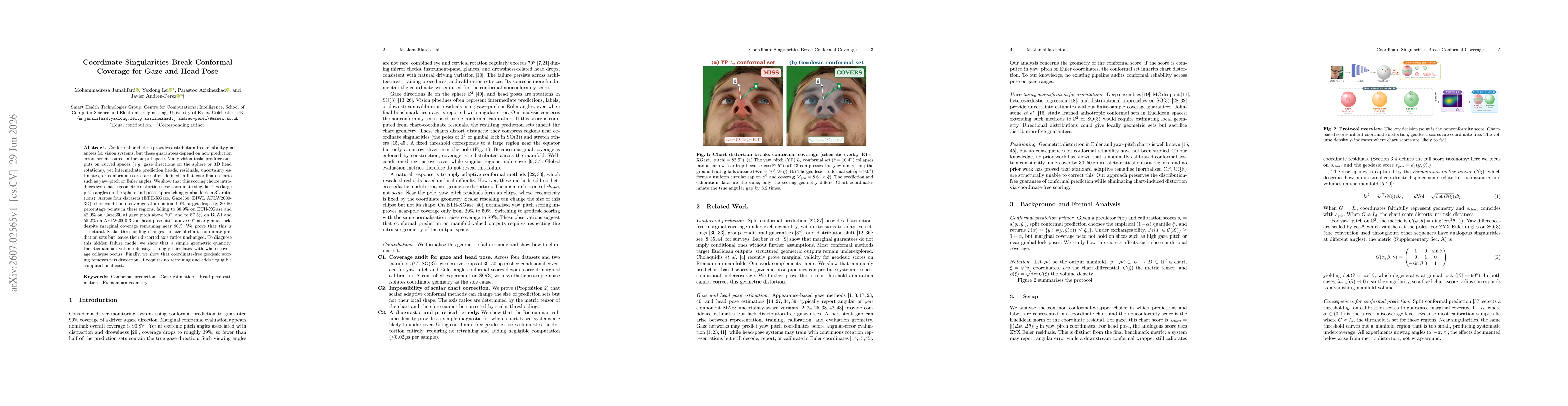 Thumbnail for Coordinate Singularities Break Conformal Coverage for Gaze and Head Pose