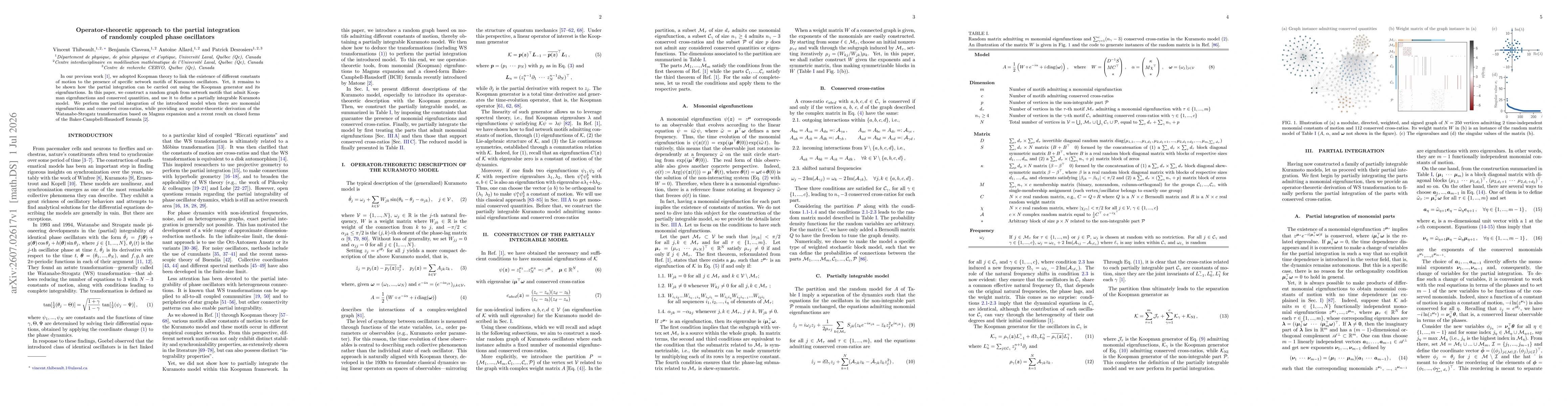 Thumbnail for Operator-theoretic approach to the partial integration of randomly coupled phase oscillators