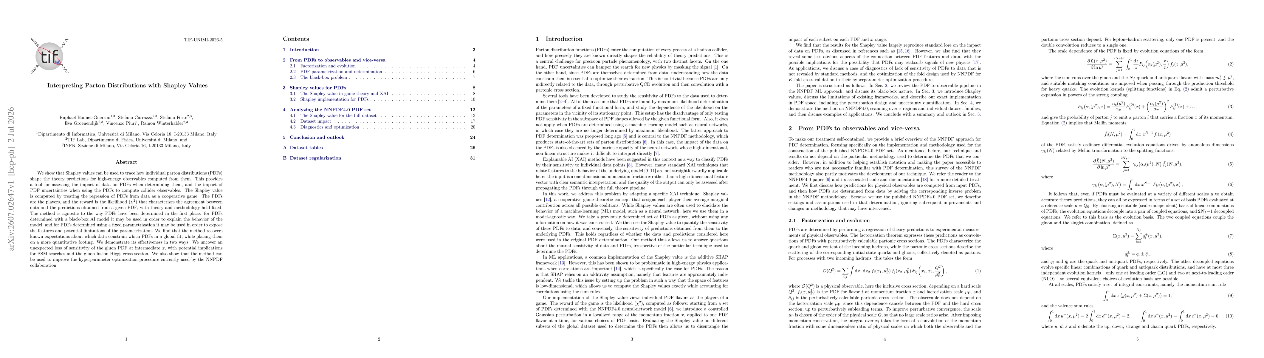 Thumbnail for Interpreting Parton Distributions with Shapley Values