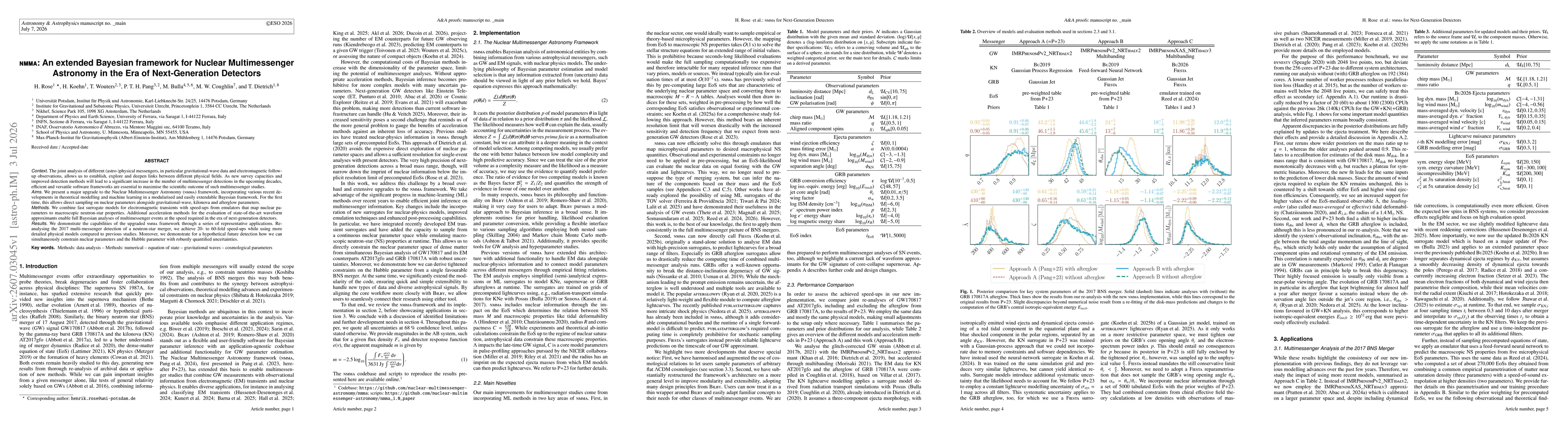Thumbnail for nmma: An extended Bayesian framework for Nuclear Multimessenger Astronomy in the Era of Next-Generation Detectors