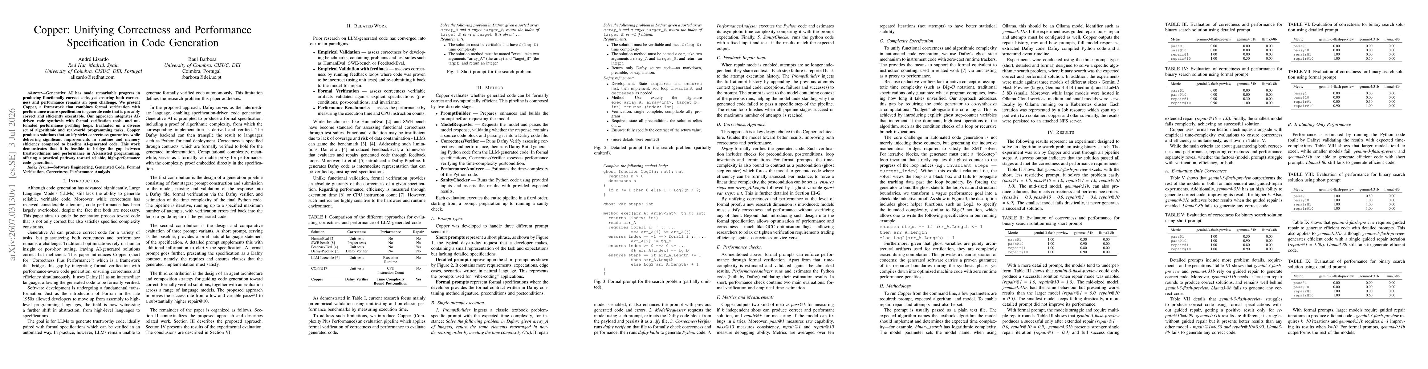 Thumbnail for Copper: Unifying Correctness and Performance Specification in Code Generation