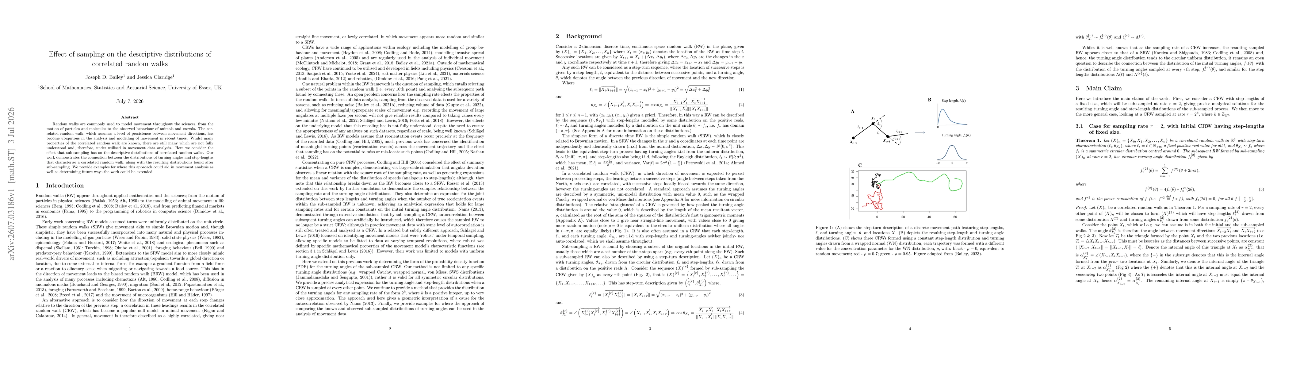 Thumbnail for Effect of sampling on the descriptive distributions of correlated random walks