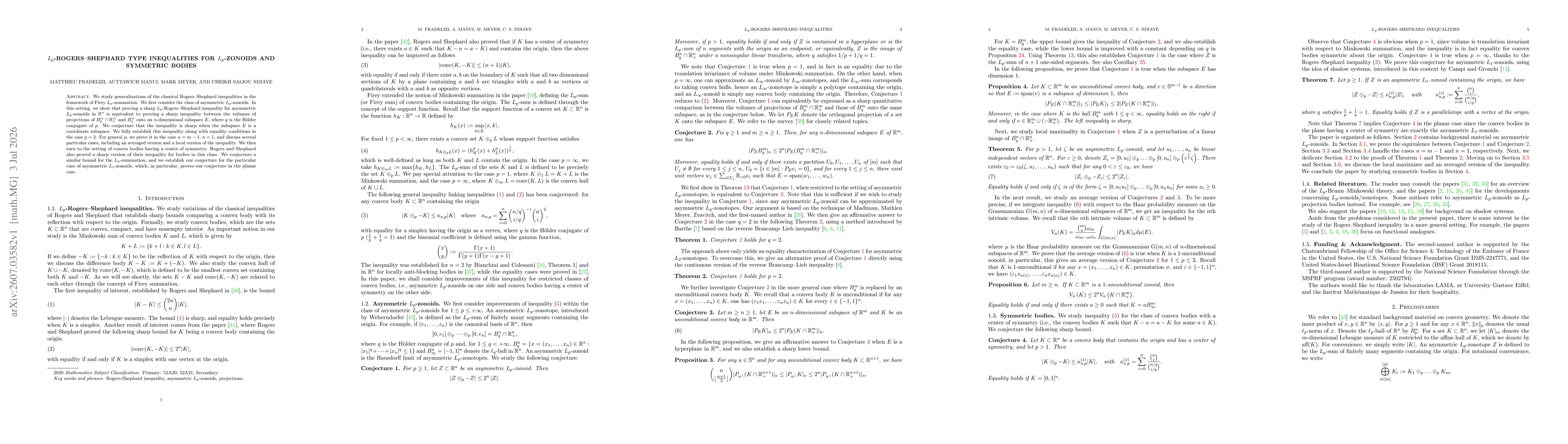 Thumbnail for L_p-Rogers--Shephard type inequalities for L_p-zonoids and symmetric bodies