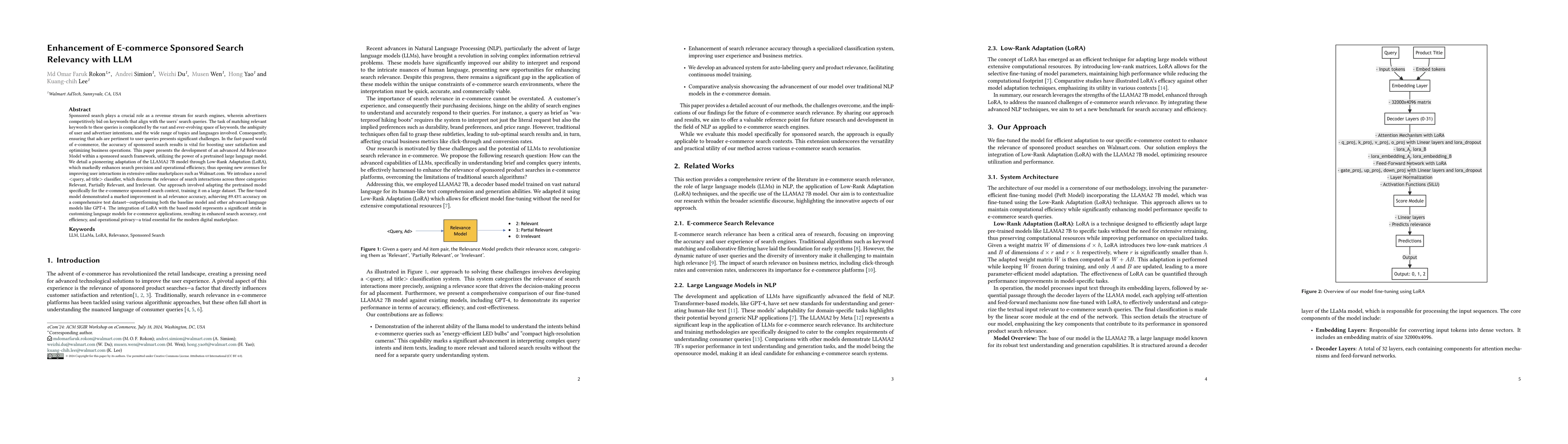 Thumbnail for Enhancement of E-commerce Sponsored Search Relevancy with LLM