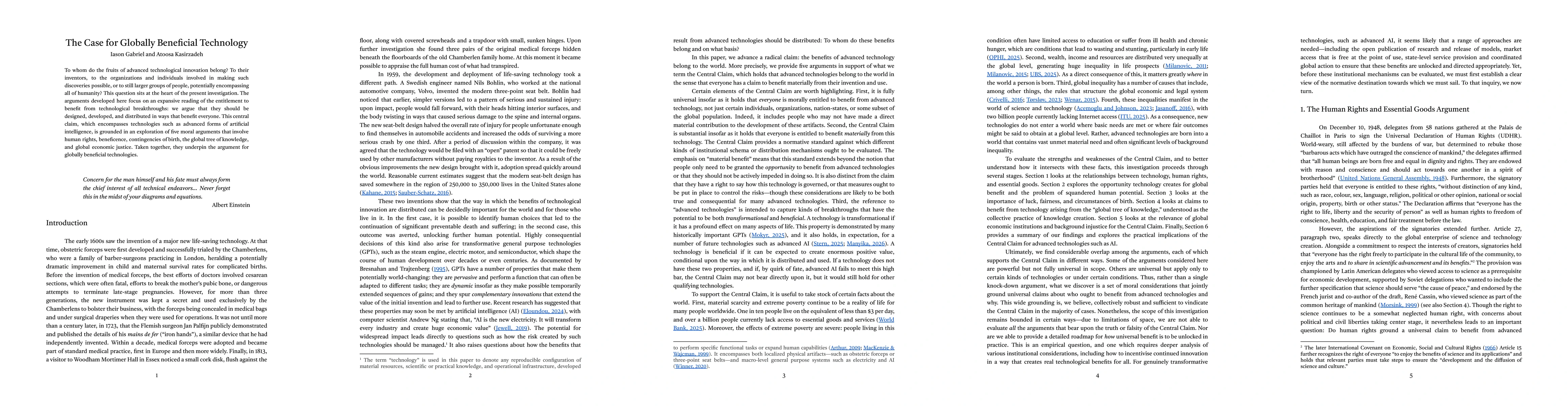 Thumbnail for The Case for Globally Beneficial Technology