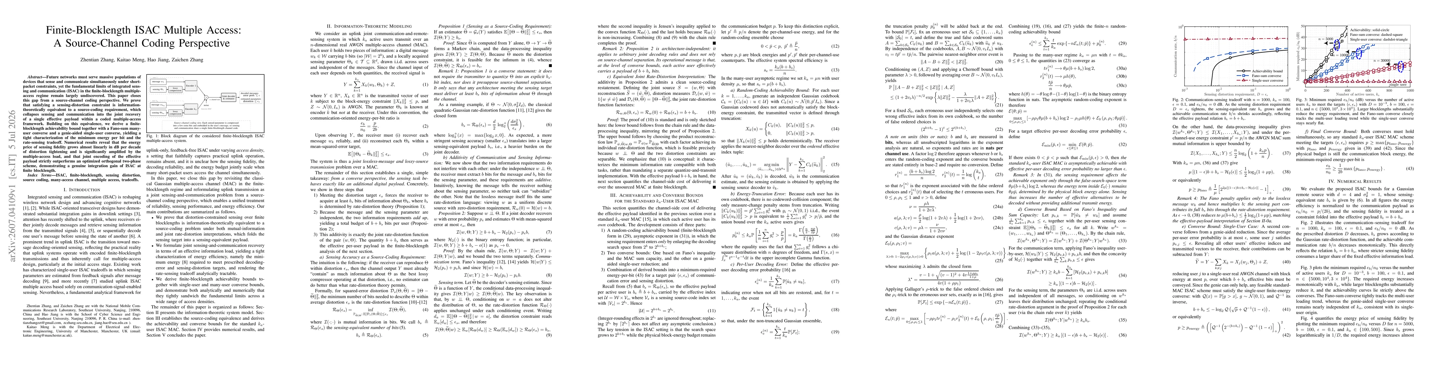 Thumbnail for Finite-Blocklength ISAC Multiple Access: A Source-Channel Coding Perspective