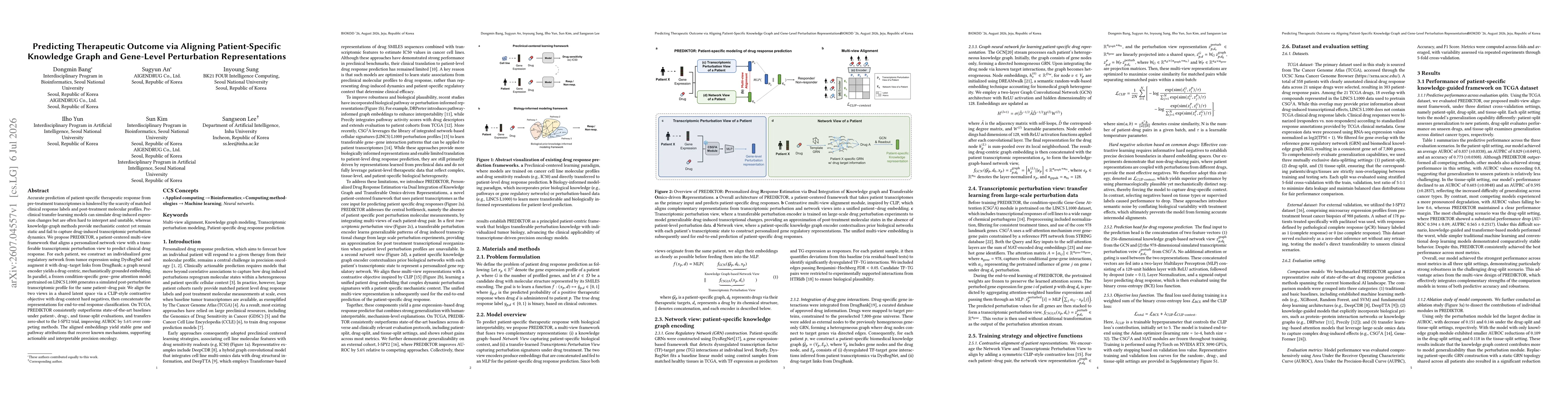 Thumbnail for Predicting Therapeutic Outcome via Aligning Patient-Specific Knowledge Graph and Gene-Level Perturbation Representations