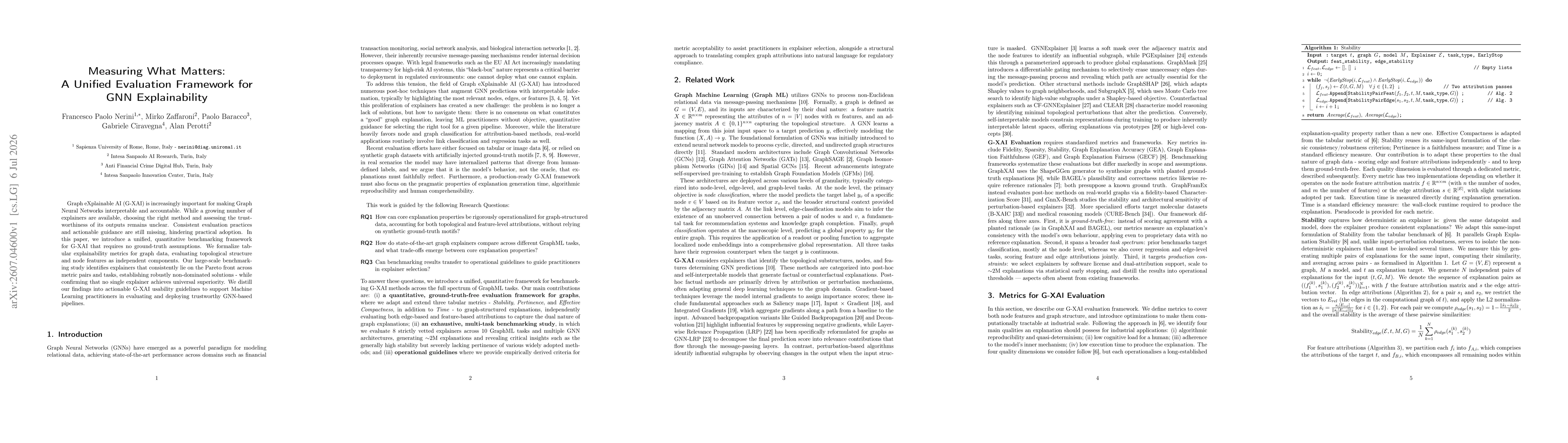 Thumbnail for Measuring What Matters: A Unified Evaluation Framework for GNN Explainability