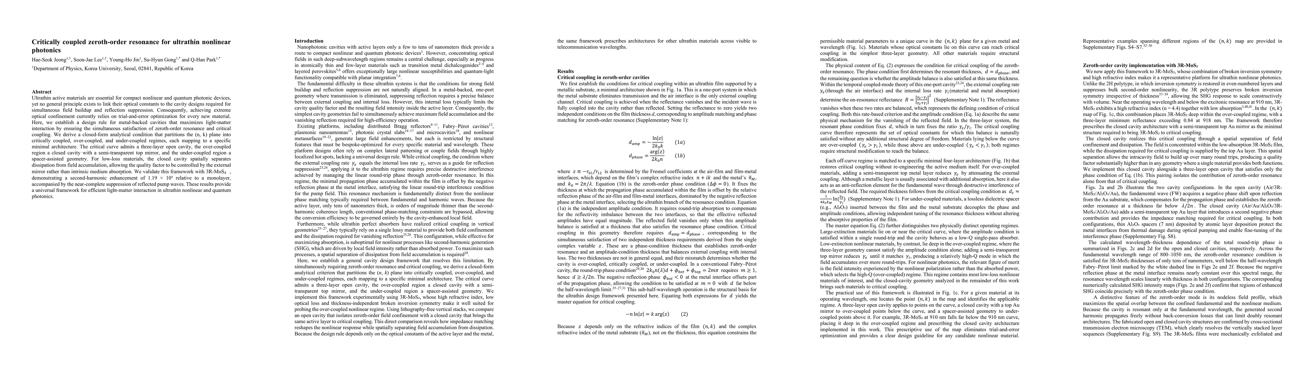 Thumbnail for Critically coupled zeroth-order resonance for ultrathin nonlinear photonics