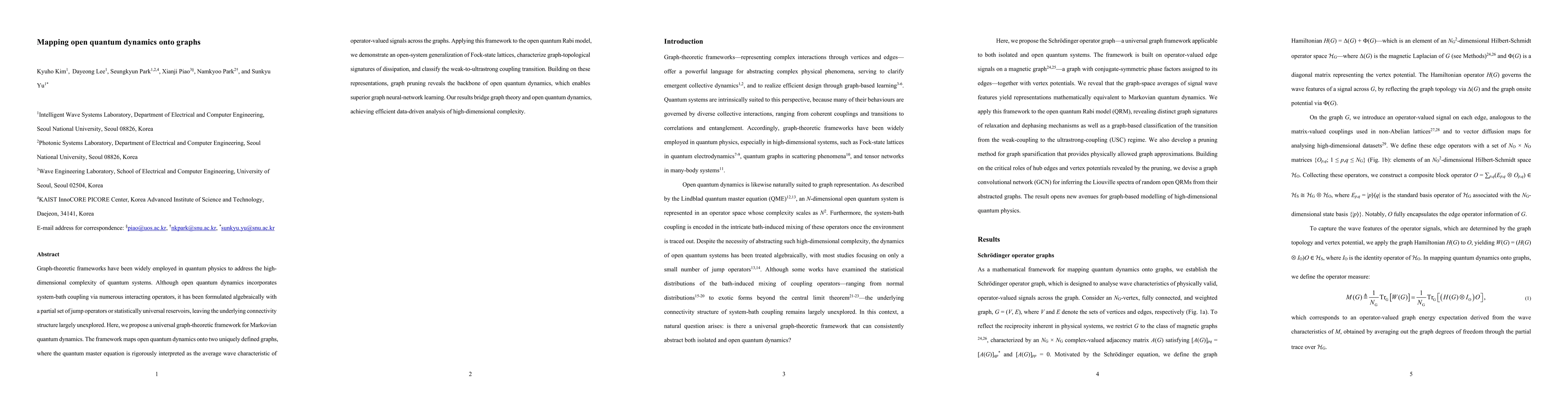 Thumbnail for Mapping open quantum dynamics onto graphs