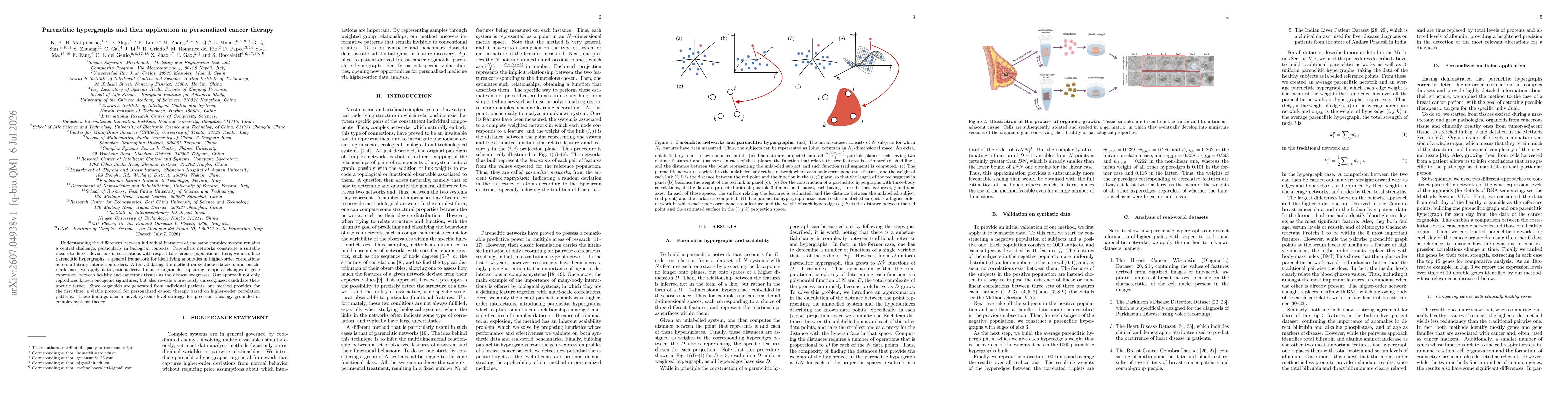 Thumbnail for Parenclitic hypergraphs and their application in personalized cancer therapy